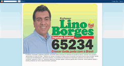 Desktop Screenshot of linoborges65234.blogspot.com