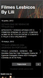 Mobile Screenshot of filmeslesbicosbylili.blogspot.com