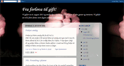 Desktop Screenshot of fraforlovatilgift.blogspot.com