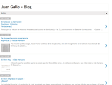 Tablet Screenshot of juanramongallo.blogspot.com