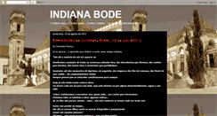Desktop Screenshot of indianabode.blogspot.com