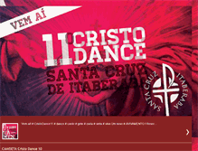 Tablet Screenshot of cristodancesantacruz.blogspot.com