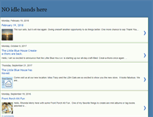 Tablet Screenshot of noidlehandshere.blogspot.com
