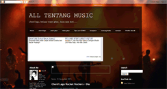 Desktop Screenshot of musicblogku.blogspot.com