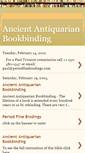 Mobile Screenshot of antiquarian-book-binding.blogspot.com
