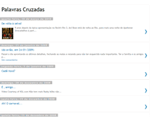 Tablet Screenshot of cruzadadepalavras.blogspot.com