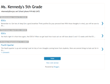 Tablet Screenshot of kennedy5th.blogspot.com