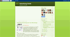 Desktop Screenshot of advertisingguide101.blogspot.com