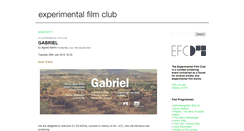 Desktop Screenshot of experimentalfilmclub.blogspot.com