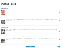 Tablet Screenshot of amazing-tattoo66.blogspot.com