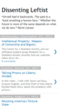 Mobile Screenshot of dissentingleftist.blogspot.com