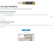 Tablet Screenshot of pollerasdepanama.blogspot.com