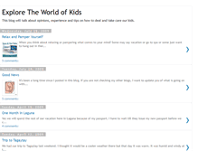 Tablet Screenshot of exploringwithkids.blogspot.com