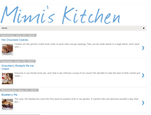 Tablet Screenshot of mimis-kitchen.blogspot.com