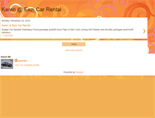 Tablet Screenshot of karencarrental.blogspot.com