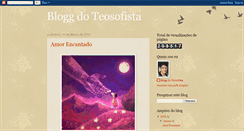 Desktop Screenshot of bloggdoteosofista.blogspot.com