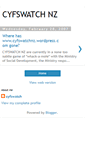 Mobile Screenshot of cyfswatchnz.blogspot.com