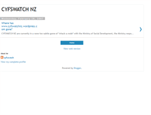 Tablet Screenshot of cyfswatchnz.blogspot.com