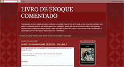Desktop Screenshot of livrodeenoquecomentado13.blogspot.com