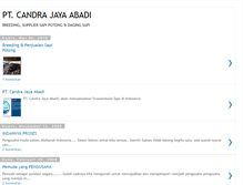 Tablet Screenshot of candrasyarif.blogspot.com