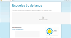 Desktop Screenshot of escuelasticdelanus.blogspot.com