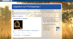 Desktop Screenshot of fichtelgebirge.blogspot.com