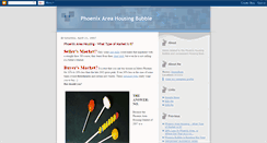 Desktop Screenshot of phoenixareahousingbubble.blogspot.com