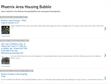 Tablet Screenshot of phoenixareahousingbubble.blogspot.com