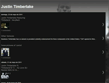 Tablet Screenshot of justintimberlake11-6.blogspot.com