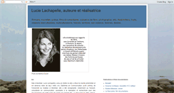 Desktop Screenshot of lucielachapelle-auteur-realisatrice.blogspot.com