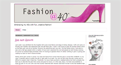 Desktop Screenshot of fashionatforty.blogspot.com