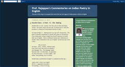 Desktop Screenshot of indoenglishpoetry.blogspot.com