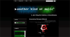 Desktop Screenshot of anotherkindofmusic.blogspot.com