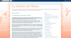 Desktop Screenshot of la-lumiere-de-l-islam.blogspot.com