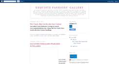 Desktop Screenshot of exquistefashionsgallery.blogspot.com