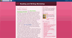 Desktop Screenshot of misslairdsreadingandwritingworkshop.blogspot.com