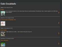 Tablet Screenshot of galoescaldado.blogspot.com