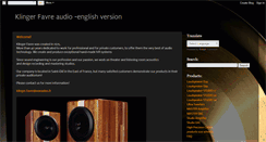 Desktop Screenshot of klinger-favre-english.blogspot.com