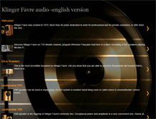 Tablet Screenshot of klinger-favre-english.blogspot.com
