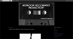 Desktop Screenshot of bedroom-recordings.blogspot.com