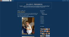 Desktop Screenshot of ellensprogress.blogspot.com