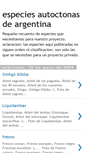 Mobile Screenshot of especiesautoctonas.blogspot.com