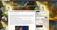 Desktop Screenshot of booksnboys.blogspot.com