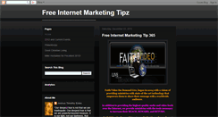 Desktop Screenshot of freeinternetmarketingtipz.blogspot.com