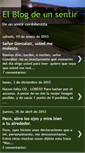 Mobile Screenshot of elblogdeunsentir.blogspot.com