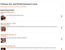 Tablet Screenshot of famousartandentertainmentlove.blogspot.com