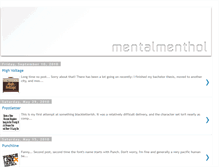 Tablet Screenshot of mentalmenthol.blogspot.com