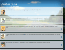 Tablet Screenshot of literaturapersa.blogspot.com