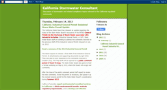Desktop Screenshot of californiastormwaterconsultant.blogspot.com