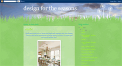 Desktop Screenshot of designfortheseasons.blogspot.com